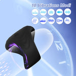 VibeGrip X – Remote-Controlled Cock Ring with Glans Stimulation & Vibrating Core 💥📱