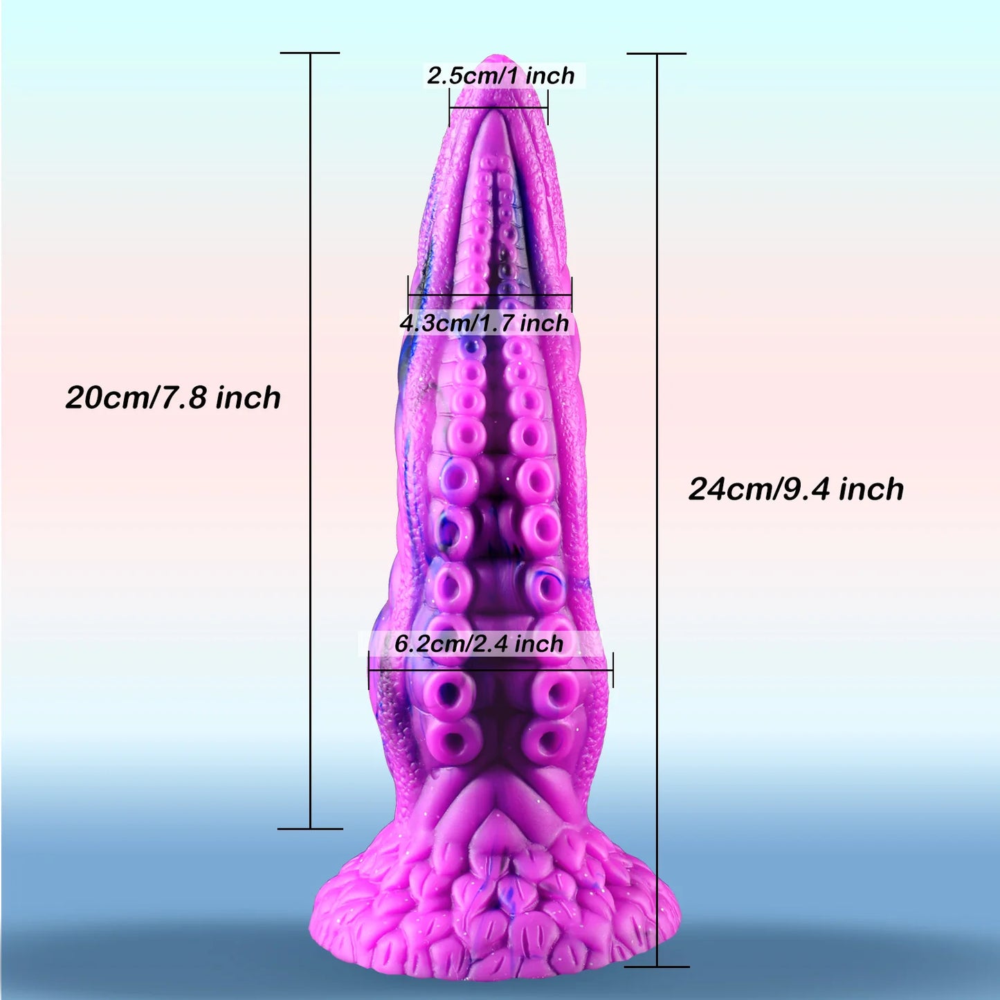 DeepSea Desire Tentacle Dildo – Alien Fantasy Meets Intense Pleasure 🐙💜💦