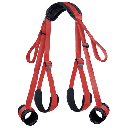 Bound Bliss – Adjustable Sex Position Aid Straps 💢🖤