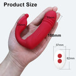 Dual Motor Thrusting G-Spot Vibrator with Remote & App Control 🔥