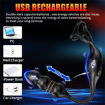 ThunderDrive 4-in-1 Prostate Thruster & Cock Ring Combo 🔥💥🍑