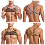 FlexMesh Harness – Mesh + Logo Strap Edition 💪💥