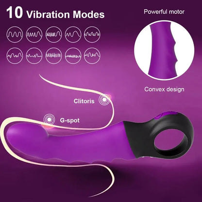 Velvet Pulse – G-Spot & Clitoral Vibrator 💜
