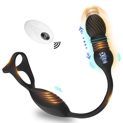 Inferno Flex – App-Controlled Telescopic Prostate Massager 🔥📱🍑