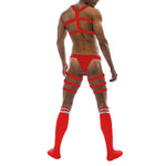 Submission Circuit Set – 3-Piece Brief + Harness + Strap Kit ⚡🖤