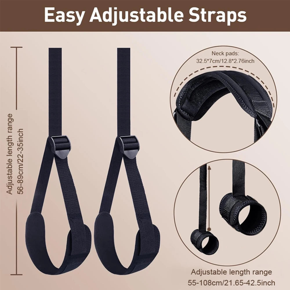 Bound Bliss – Adjustable Sex Position Aid Straps 💢🖤
