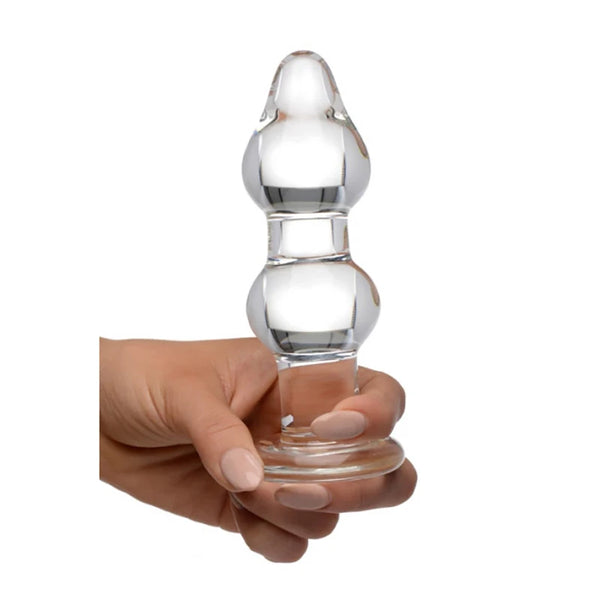 Crystal Depth Dual Bulb Glass Plug 💎🔥