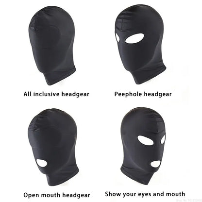 Twilight Hood – Full Coverage BDSM Mask 🖤