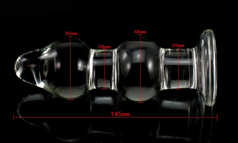 Crystal Depth Dual Bulb Glass Plug 💎🔥