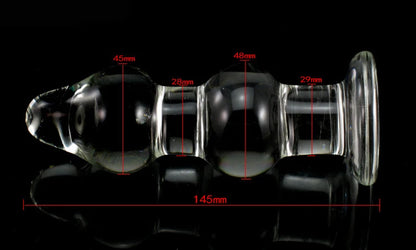 Crystal Depth Dual Bulb Glass Plug 💎🔥