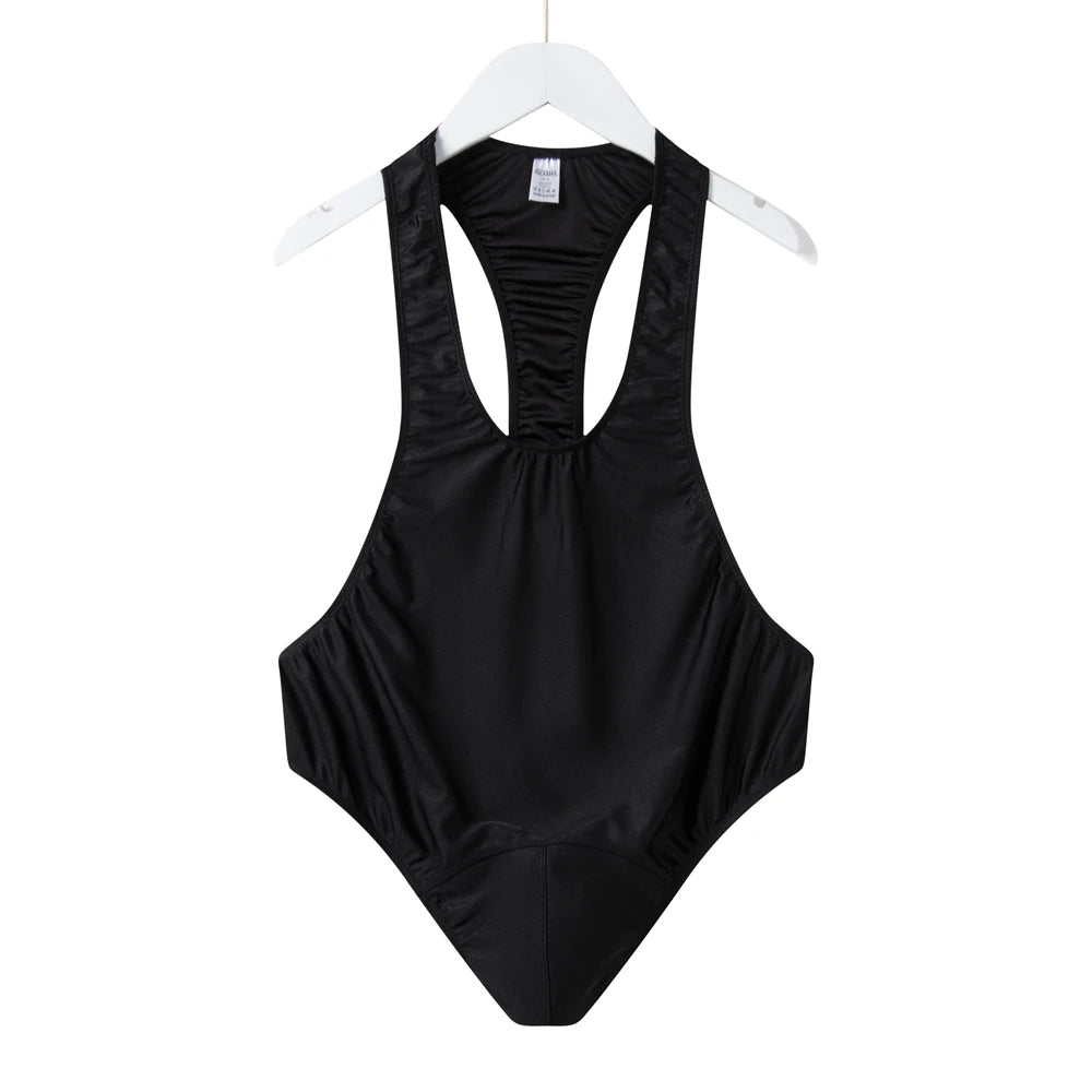 BodyPlay – Men’s Racerback Thong Bodysuit Edition 💖🖤