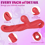Tentacle Vibe Wand – Deep Vibration Massager 💜✨🌪️
