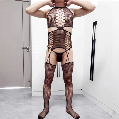 Net Play Bodystocking 🖤🐾🔥