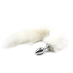 FoxyTamer – Classic Metal Plug with Realistic Tail Tease 🦊💋🔥
