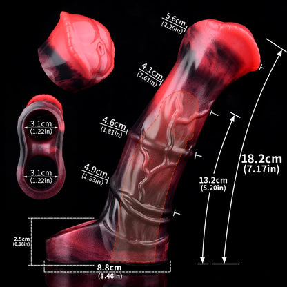 Inferno Pulse – Remote-Controlled Vibrating Penis Sleeve 🔥💣