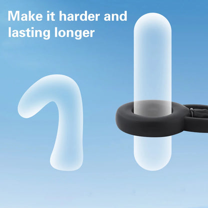 PressureGrip Inflatable Cock Ring 💥🖤