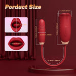 CraveSpark – Thrusting Tongue Vibrator with Clit Suction 💥👅💖