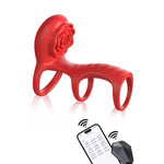 RosePulse Pro – Dual-Motor Cock Ring with Remote & App Control 🌹📱