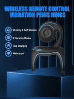 TurboGrip 2-in-1 Vibrating Cock Ring 🔥