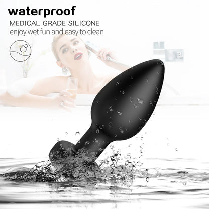DeepMode – App-Controlled Anal Plug for Vibration on Command 📱🖤🍑