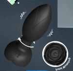TwirlBloom – 360° Rotating Pleasure Plug with Remote Vibes 💫🌺📱