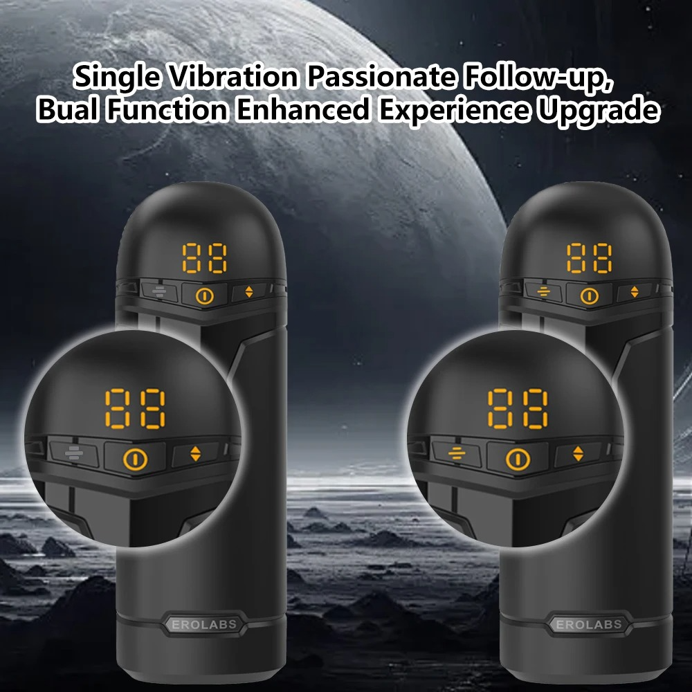 Neon Pulse Pro – 5-in-1 Smart Thrusting Masturbator 🔥📱💦