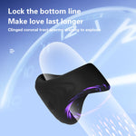 VibeGrip X – Remote-Controlled Cock Ring with Glans Stimulation & Vibrating Core 💥📱