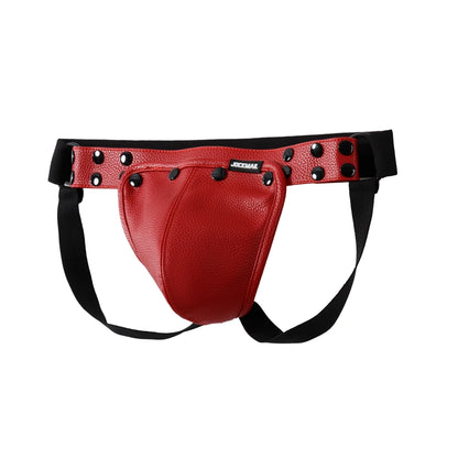 LockStrap Duo – Leather Jock & Chest Harness Set 🖤🔗
