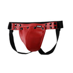 LockStrap Duo – Leather Jock & Chest Harness Set 🖤🔗