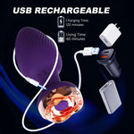PurplePulse – Remote Rose Vibrator for Backdoor Bliss 🍑🌹💜