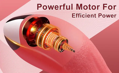 BlushLick – Heated Tongue Vibrator with 10 Modes & Wet Wave Stimulation 👅💗🔥