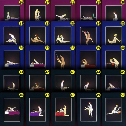 KinkPlay: 50 Bondage & Position Cards 💋🎲💢