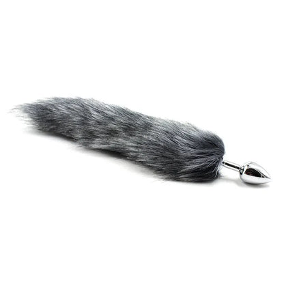 FoxyTamer – Classic Metal Plug with Realistic Tail Tease 🦊💋🔥