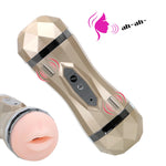 GoldRush MoanMaster – Intelligent Vibration & Voice Masturbator🔥🎧