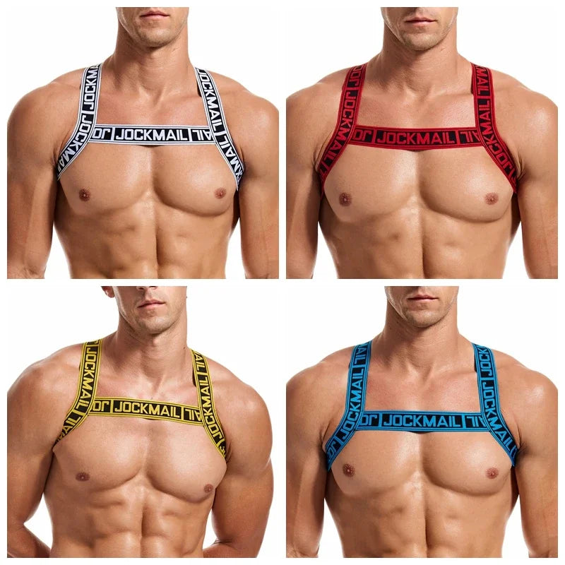 FlexMesh Harness – Mesh + Logo Strap Edition 💪💥