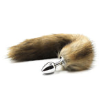 FoxyTamer – Classic Metal Plug with Realistic Tail Tease 🦊💋🔥