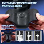 GripTease X – 10-Finger Tapping & Vibe Trainer for Total Glans Control 🔥🖐️💦