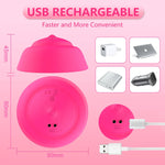 Pink Pulse – Invisible Wear Breast Massager 💓🔇✨