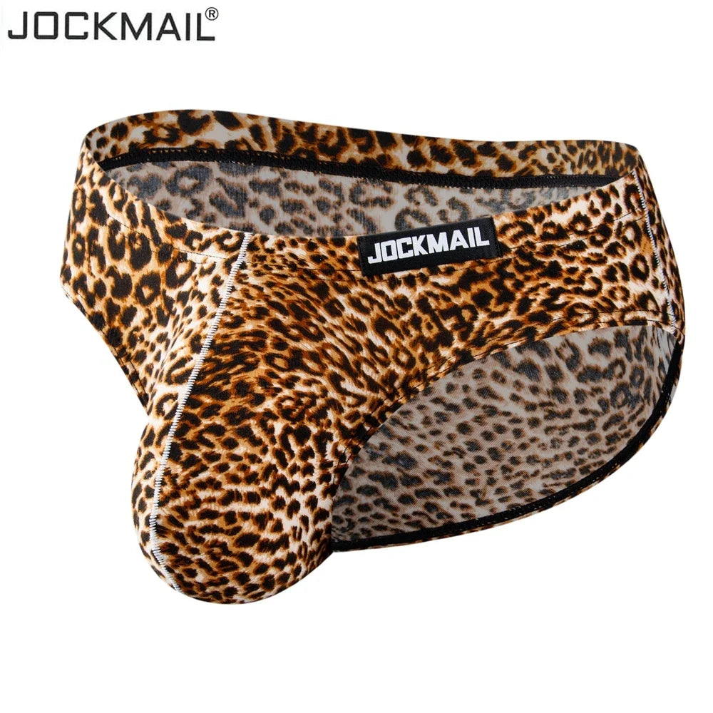 Wild Instinct – Animal Print Bulge Briefs 🐆