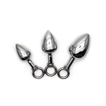 Steel Tease – Metal Ring Anal Plug Set 🔗❄️🍑