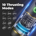 3-in-1 Rotating & Thrusting Masturbator 🚀🔥