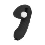 Vibrakiss – Finger Control Clit Flicker with Ribbed Anal Tip 💋🔥