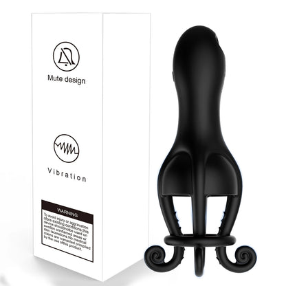 VibeWrap Glans Trainer – Vibrating Penis Ring Stimulator 💥🍆🔋