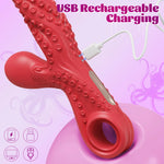 Tentacle Vibe Wand – Deep Vibration Massager 💜✨🌪️