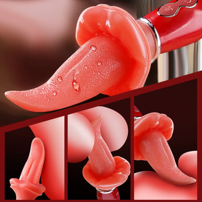 LushLick Realistic Tongue Vibrator 💦👅
