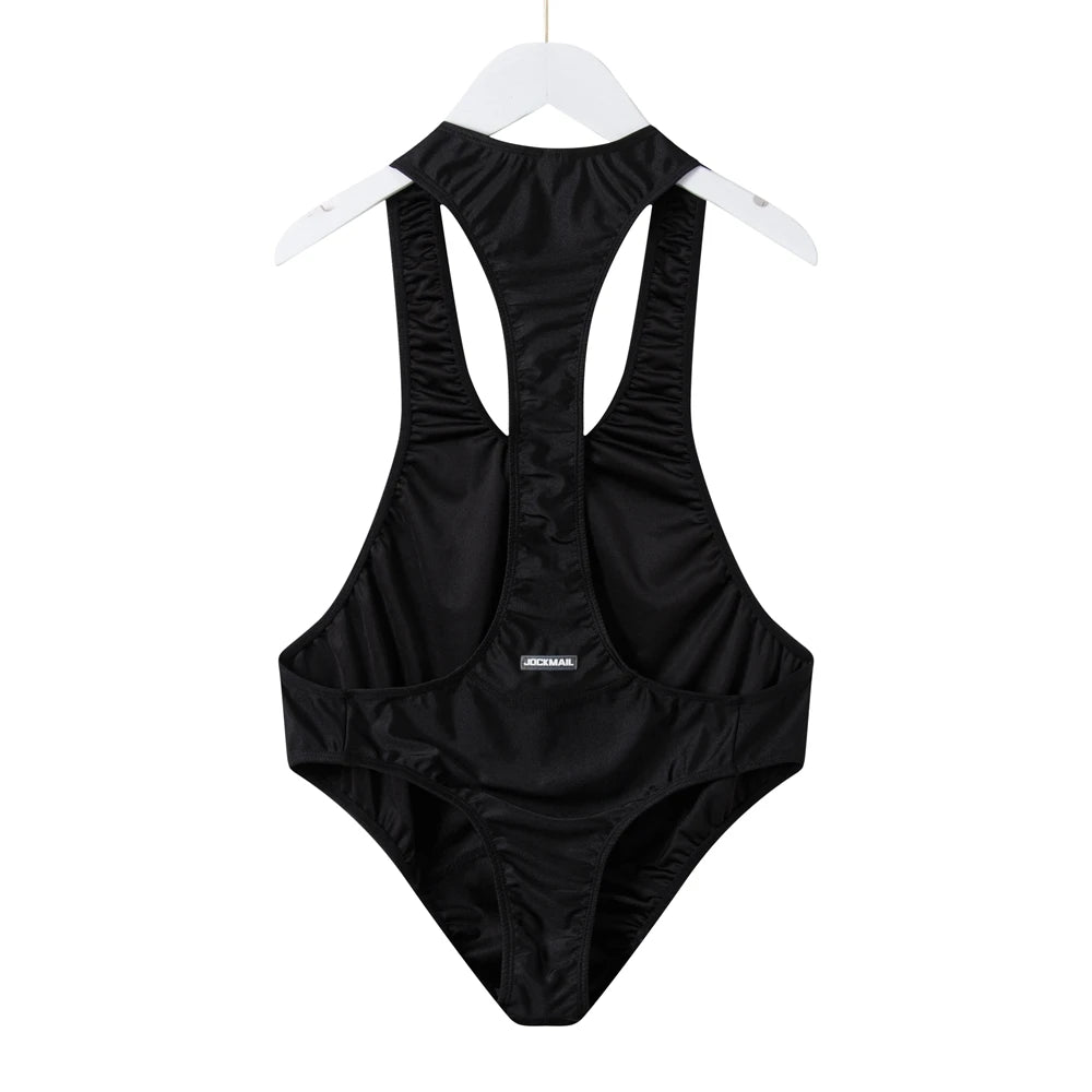 BodyPlay – Men’s Racerback Thong Bodysuit Edition 💖🖤