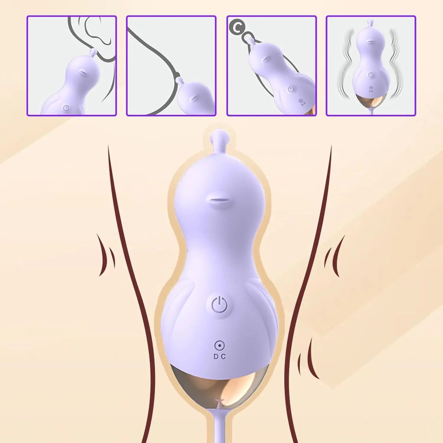 PulseDrop Pleasure Ball 💜🌪️✨