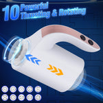 AutoGrip Twist – Rotating Telescopic Pleasure Cup 💦🔁