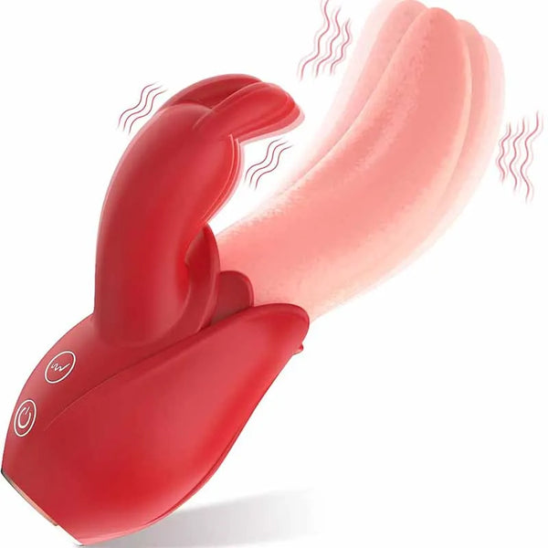Mia Junior – Rabbit Ears & Tongue Licking Vibrator 💋