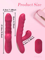 Twist & Tease – Dual Action Rotating Clit Sucker + G-Spot Vibrator 💋🔥